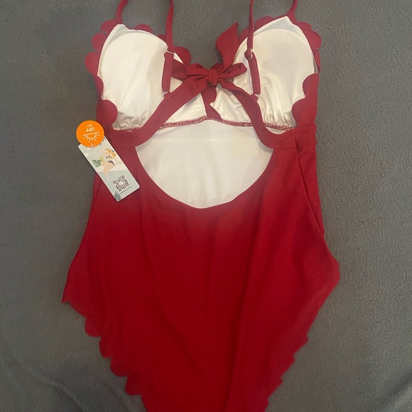 Mycharmo Bathing Suit Burgundy - Picture 2 of 5